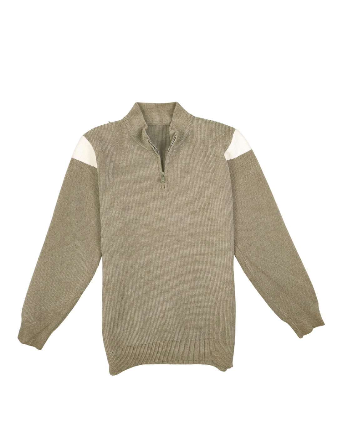 Knitted Zipper Sweater