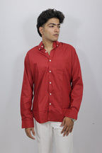 Red Full Sleeves Shirt