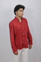 Red Full Sleeves Shirt