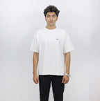 Oversized Scorpion Puff White Tee