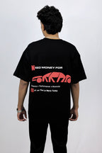 Oversized Black Ferrari Tee