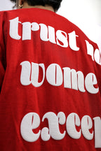 Oversized Red Tee
