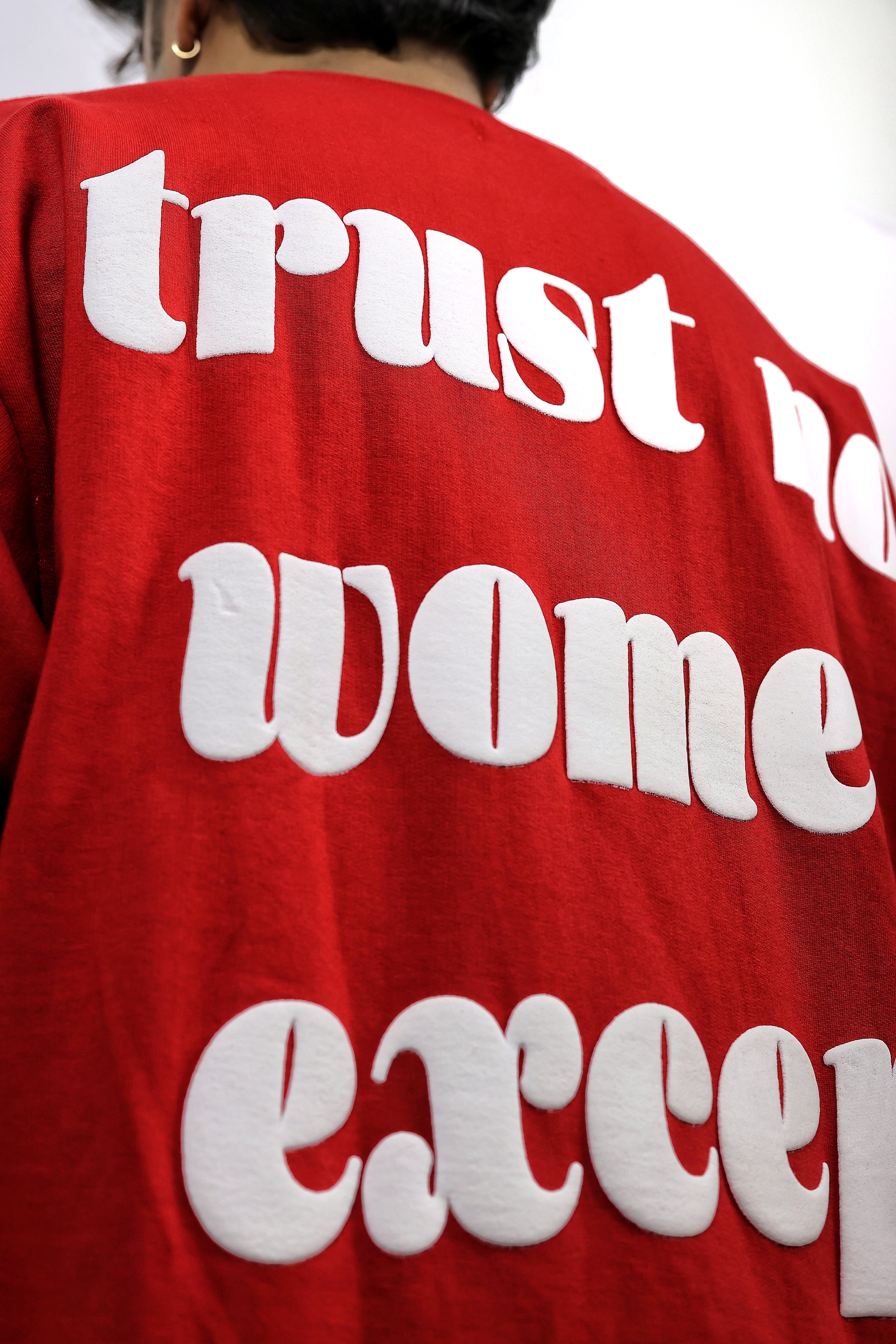 Oversized Red Tee