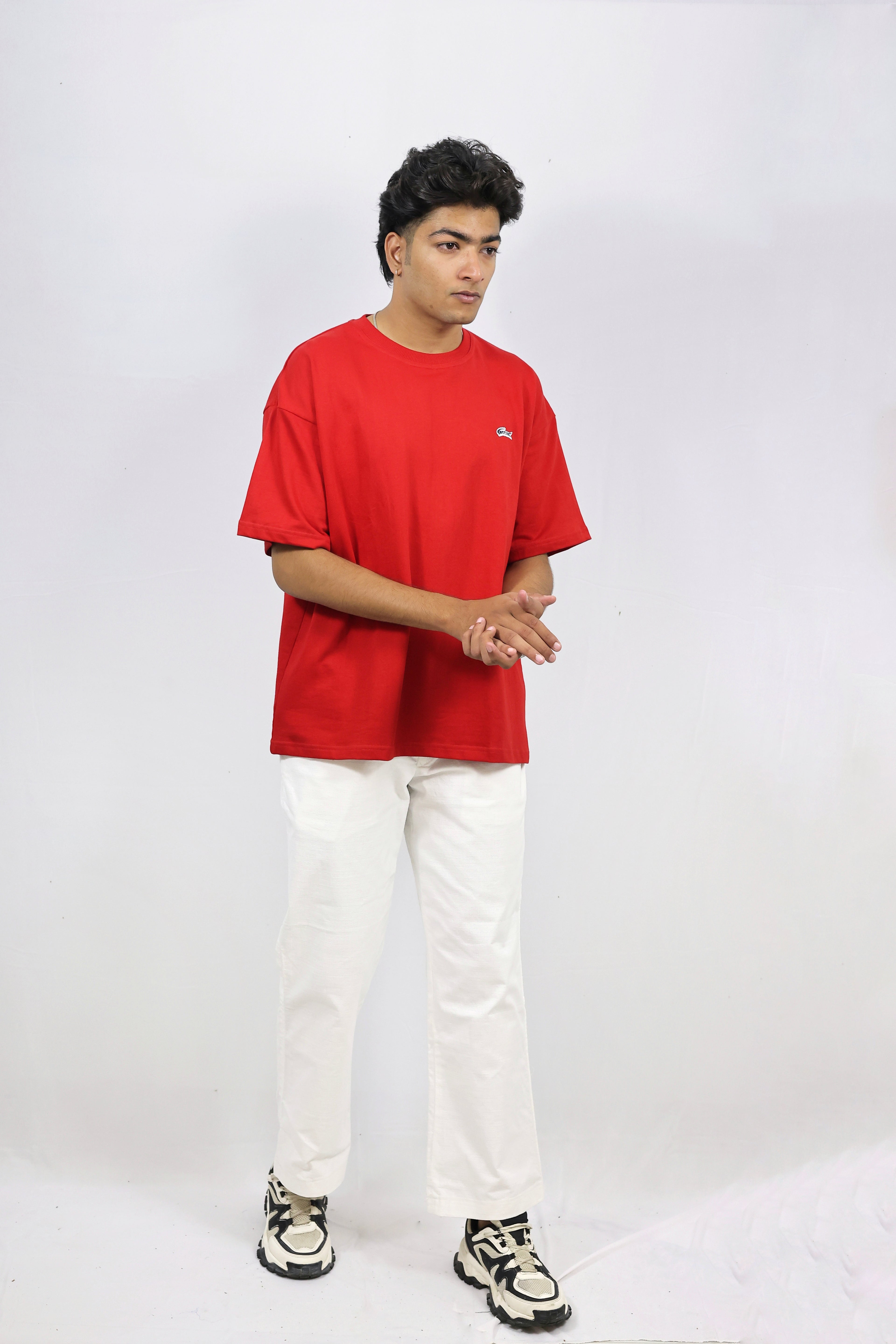 Oversized Red Tee