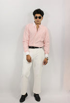 Pink Striped Shirt