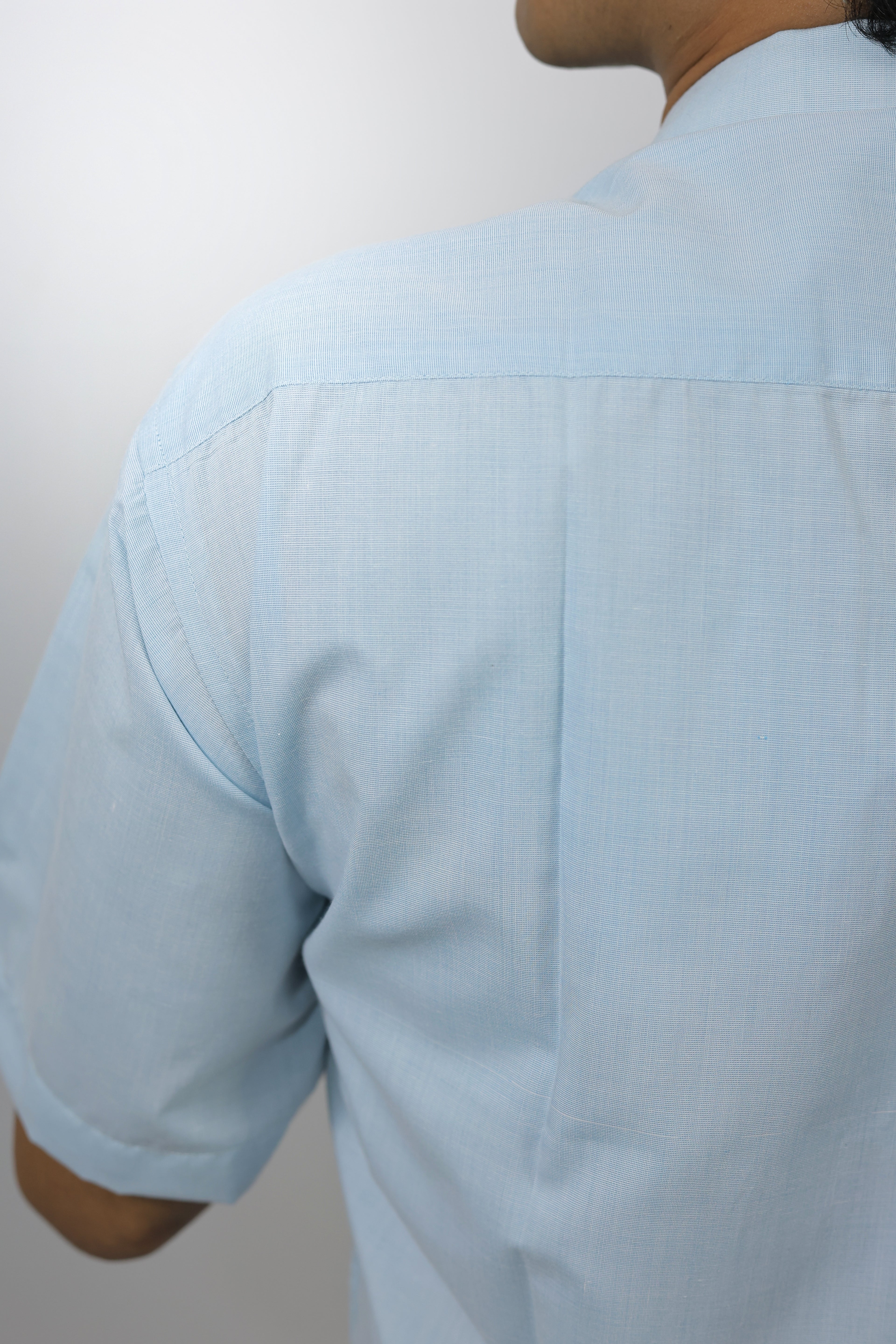 Sky Blue Oversized Shirt