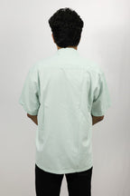 Cardamom  Oversized Half Shirt