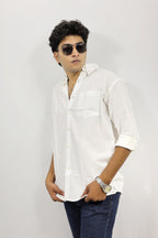 White Linen Shirt
